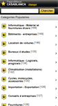 Mobile Screenshot of m.pagesmaroc.com